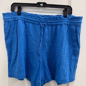 Tommy Bahama Coral Isle Easy Short Palace blue large NWT